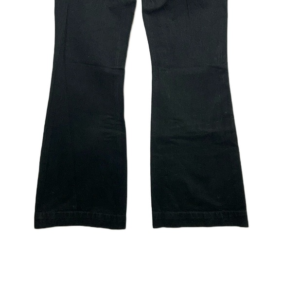 NWT Re/Done 70s Low Rise Bell Bottom Jeans in Black, Size 26 - Picture 10 of 13